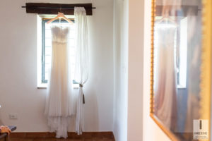 Abito da sposa al Castello di Rosciano