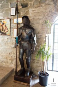 Armatura nel Castello di Rosciano