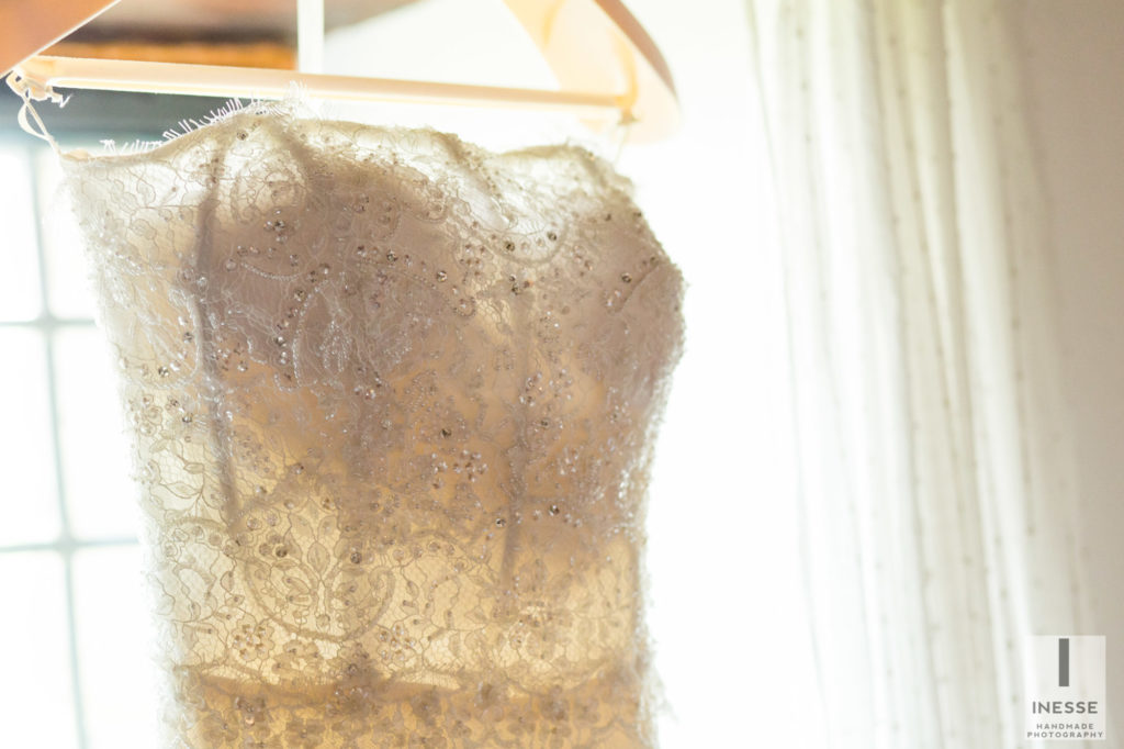 Bustino di paillettes abito da sposa