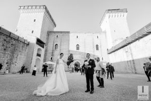 Cortile della Rocca di Spoleto