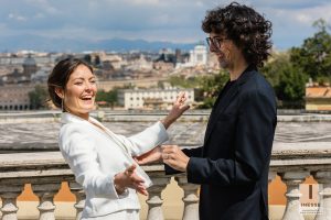 Cerimonia simbolica a Roma