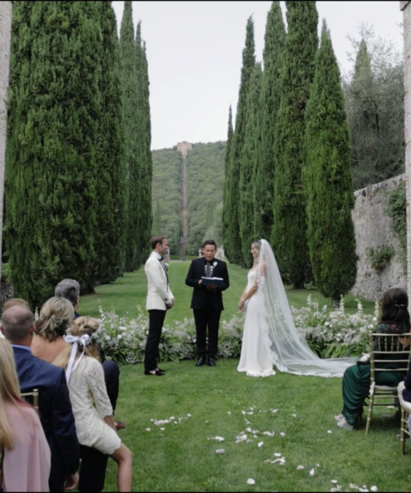 Video Matrimonio Toscana Villa Cetinale Rito simbolico